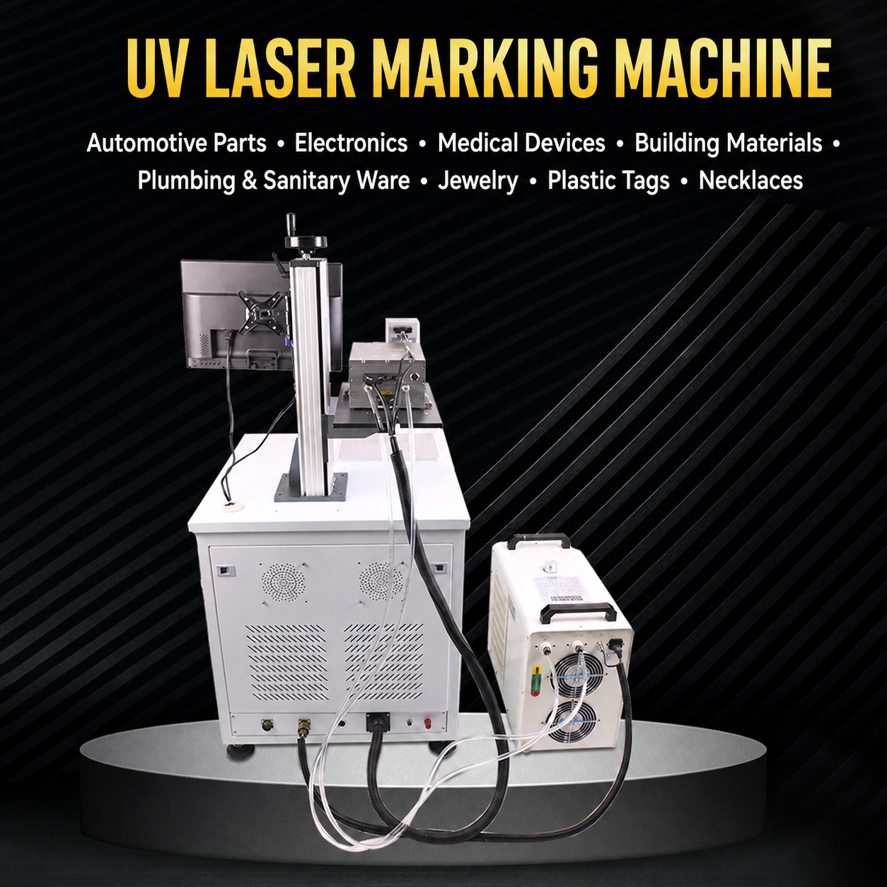 UV/Fiber 3D Flying-Vision Laser Marking and Engraving Machine - Image 2